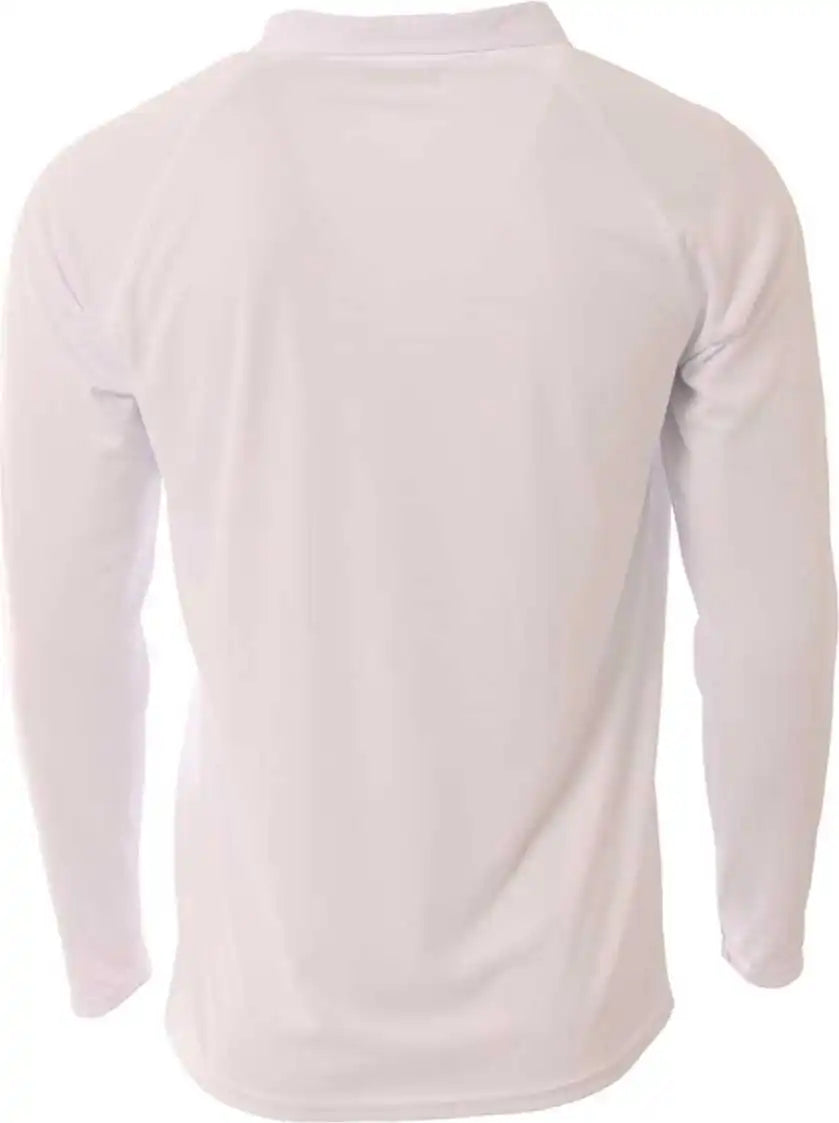 A4 Nb4268 Youth Daily 1/4 Zip - White