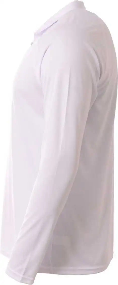 A4 Nb4268 Youth Daily 1/4 Zip - White