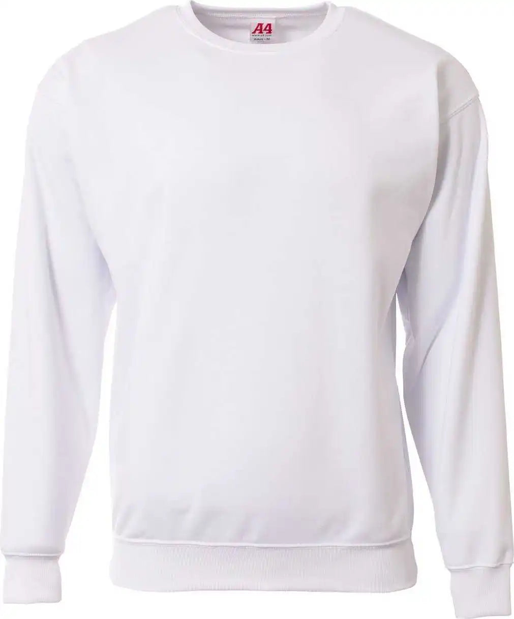 A4 Nb4275 Youth Sprint Sweatshirt White