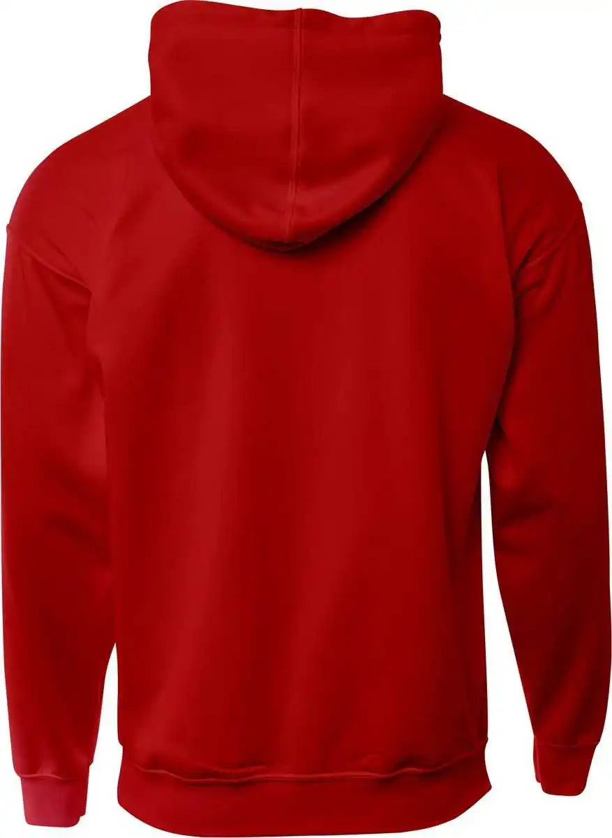 A4 Nb4279 Sprint Fleece Hoodie - Scarlet Graphite