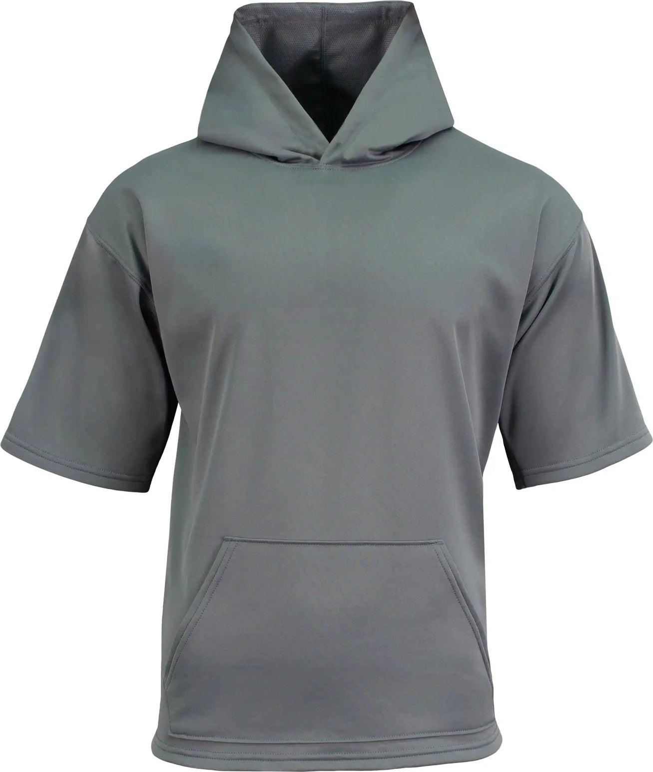 A4 Nb4281 Youth Sprint Short Sleeve Fleece Hoodie - Graphite - Graphite / Xs
