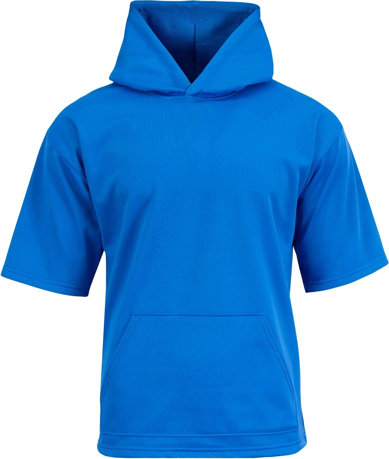 A4 Nb4281 Youth Sprint Short Sleeve Fleece Hoodie - Royal - Royal / Xs