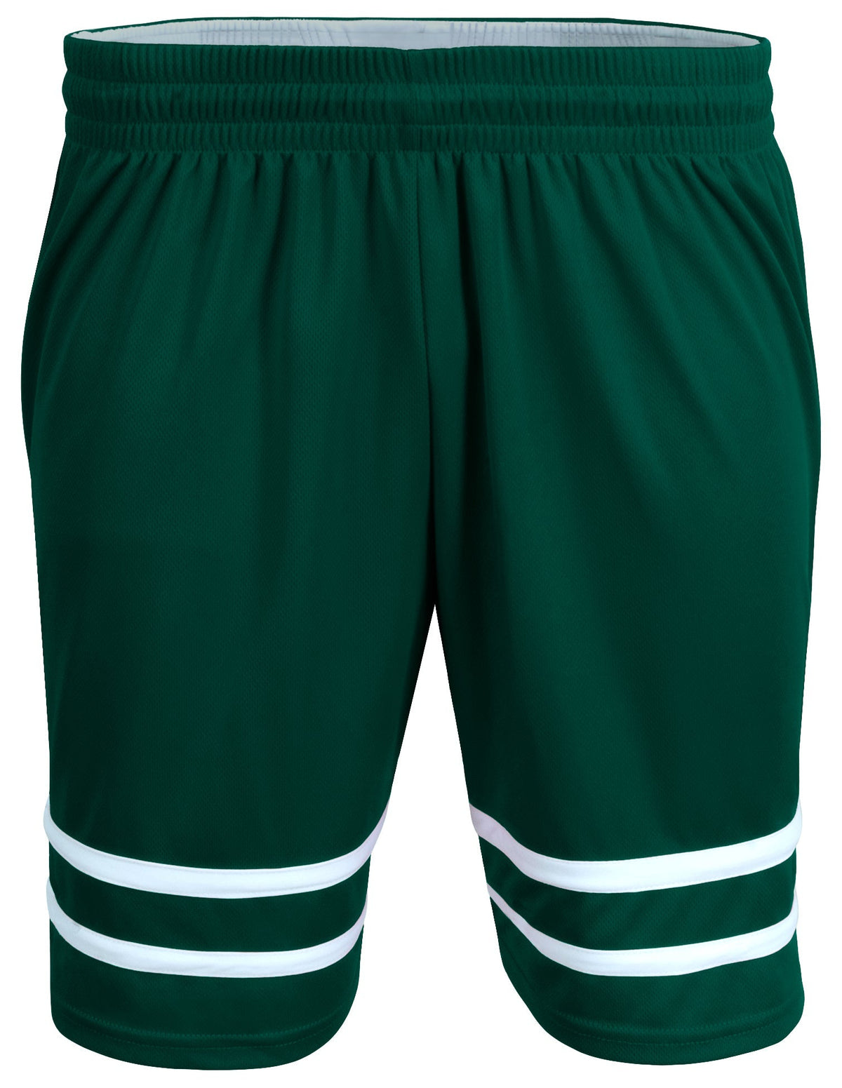A4 Nb5091 Youth Mvp Reversible Basketball Shorts - Forest White - Green-dark / Xs