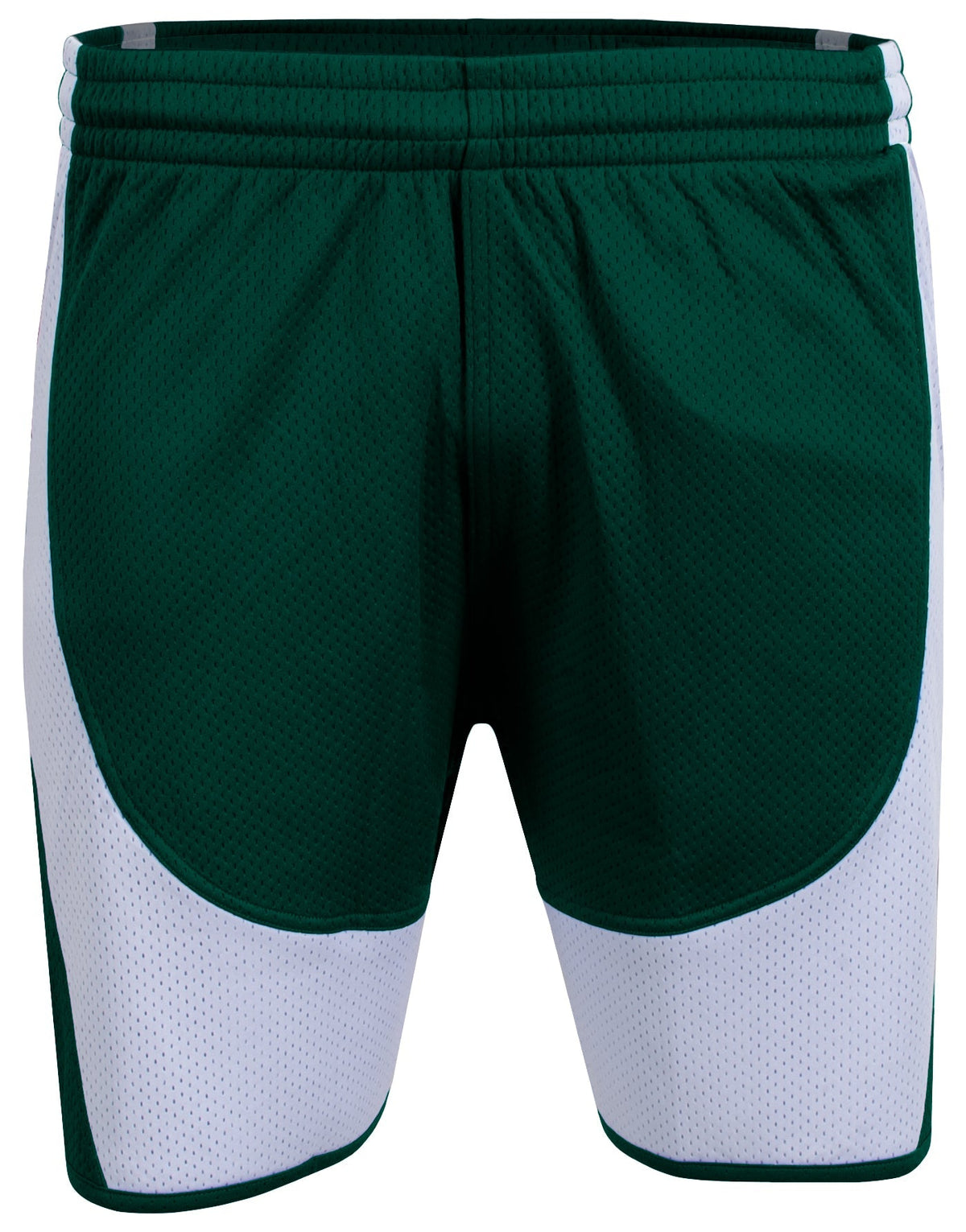 A4 Nb5092 Youth Wave Single-ply Reversible Shorts - Forest White - Green-dark / Xs