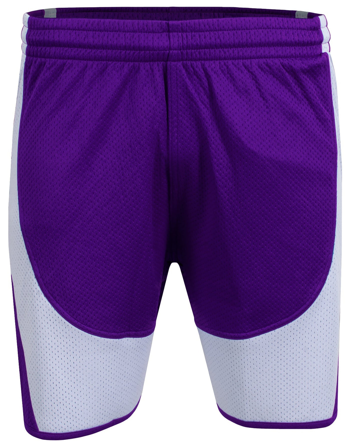 A4 Nb5092 Youth Wave Single-ply Reversible Shorts - Purple White - Xs