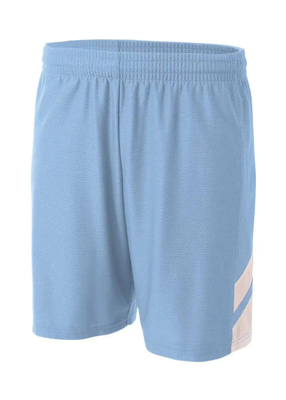 A4 Nb5178 Fast Break Youth Short - Light Blue White