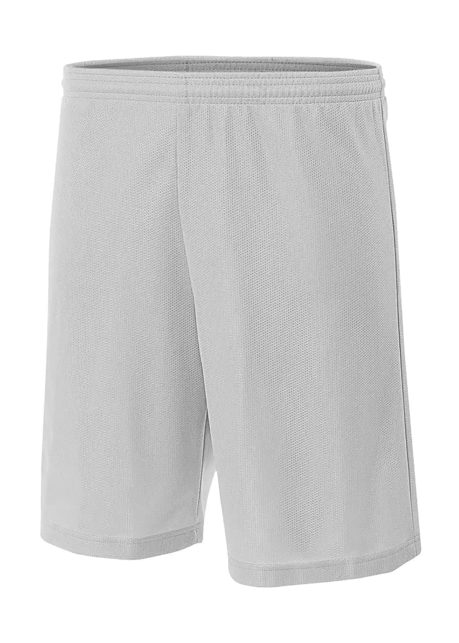 A4 Nb5184 Youth 6’’ Lined Micromesh Shorts - Silver