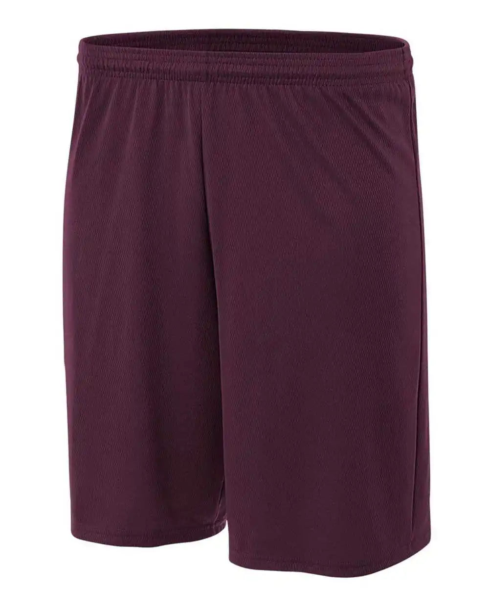 A4 Nb5281 Youth 7’’ Cooling Performance Power Mesh Short Maroon