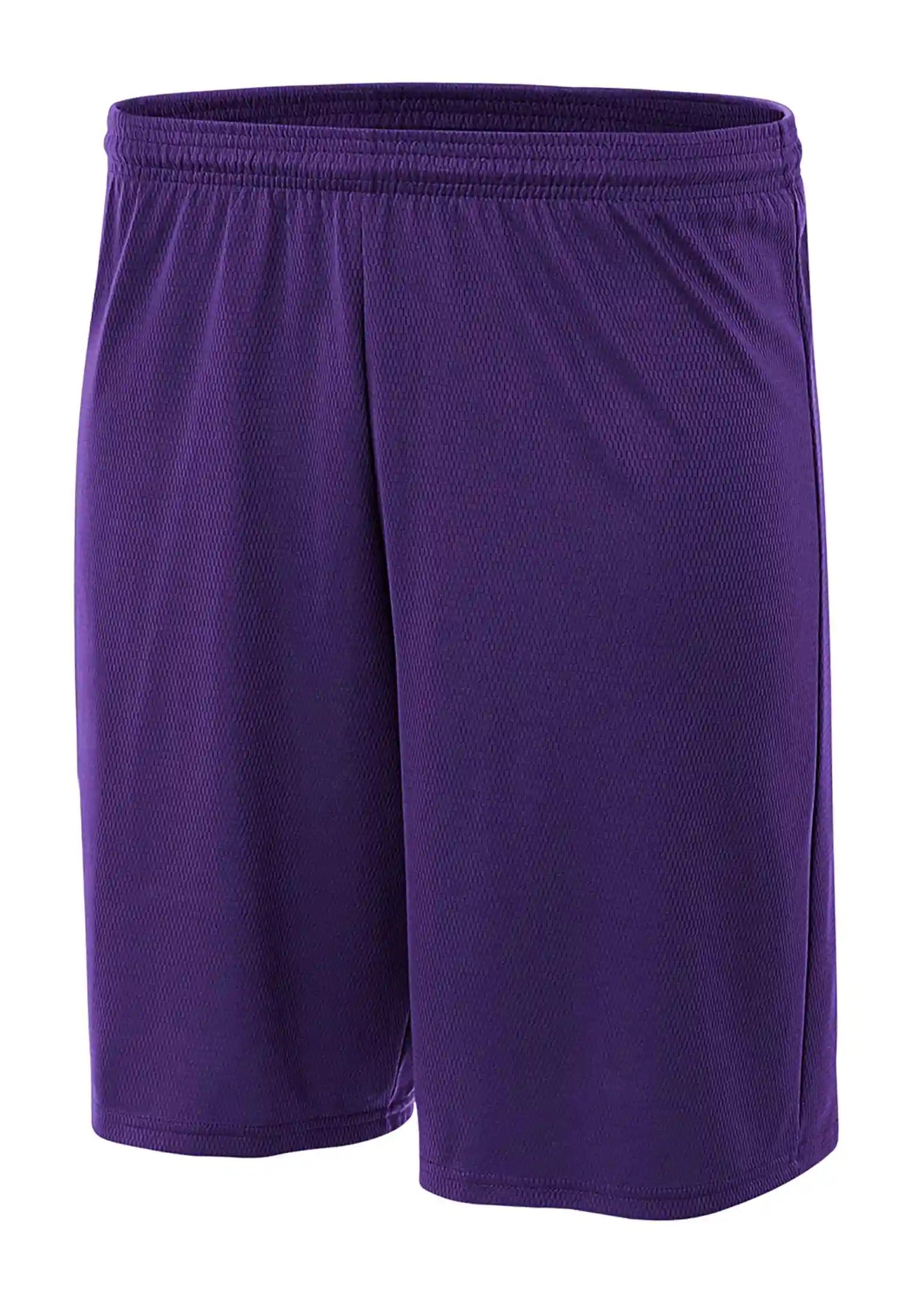 A4 Nb5281 Youth 7’’ Cooling Performance Power Mesh Short - Purple
