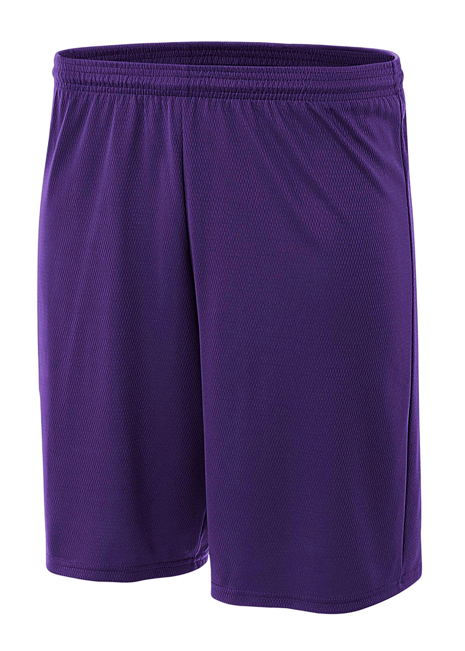 A4 Nb5281 Youth 7’’ Cooling Performance Power Mesh Short - Purple