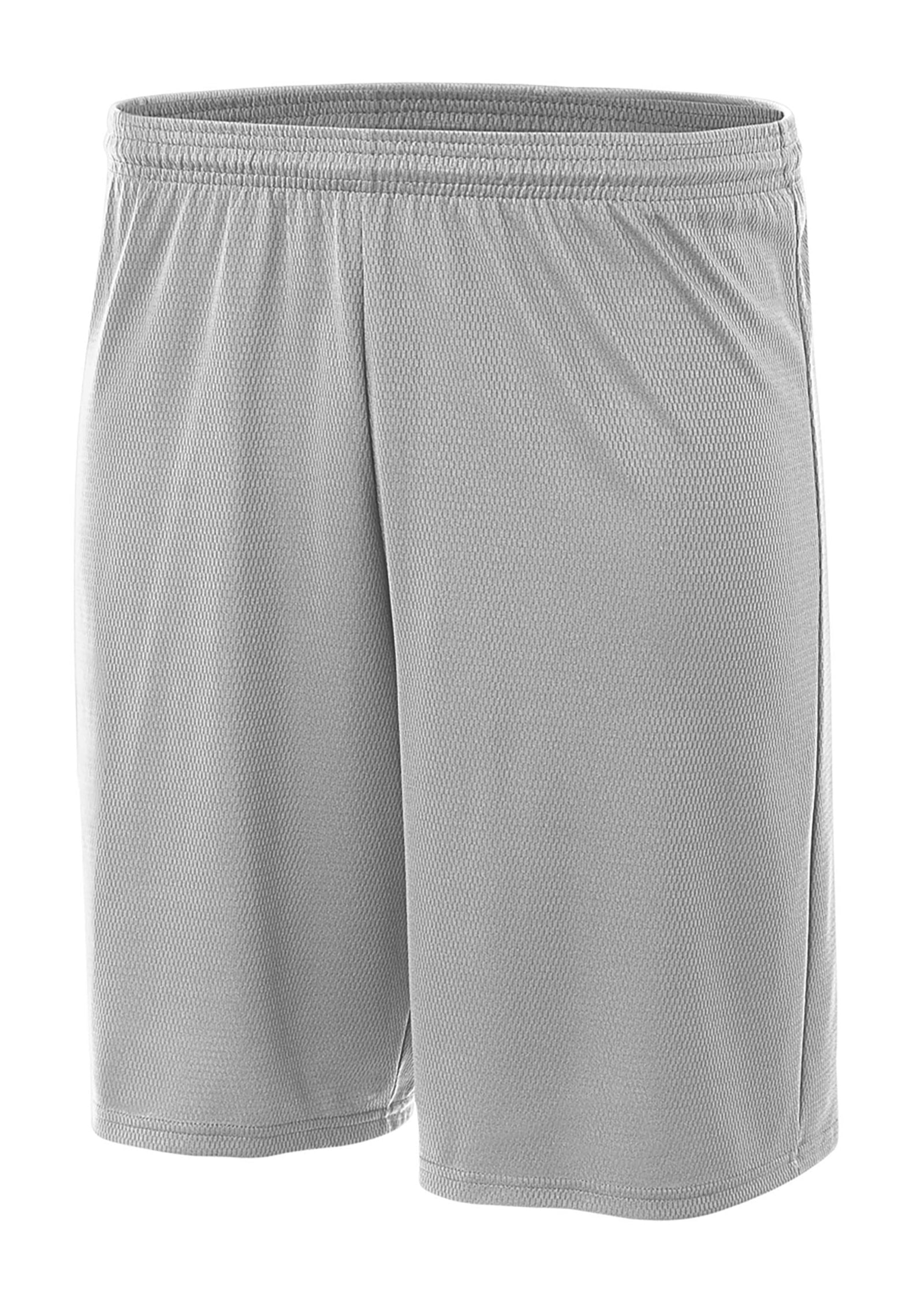 A4 Nb5281 Youth 7’’ Cooling Performance Power Mesh Short - Silver