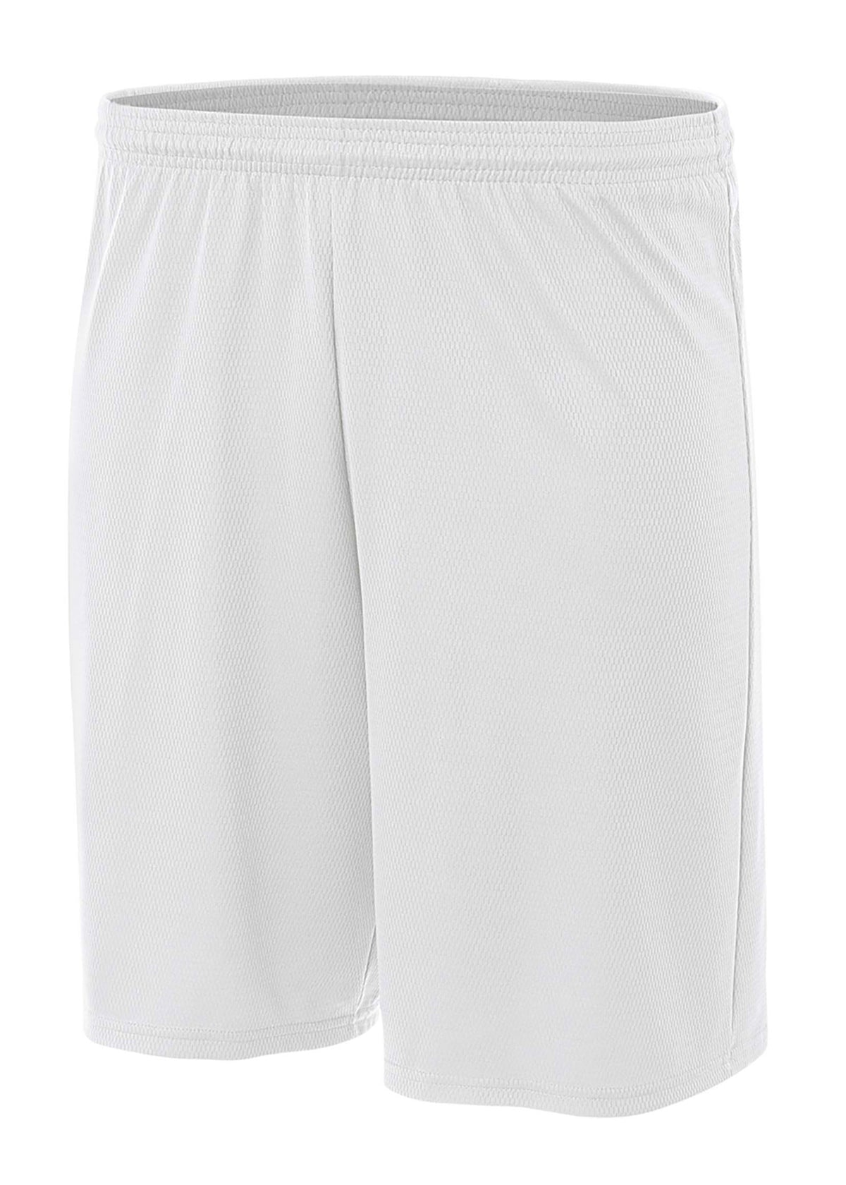 A4 Nb5281 Youth 7’’ Cooling Performance Power Mesh Short - White