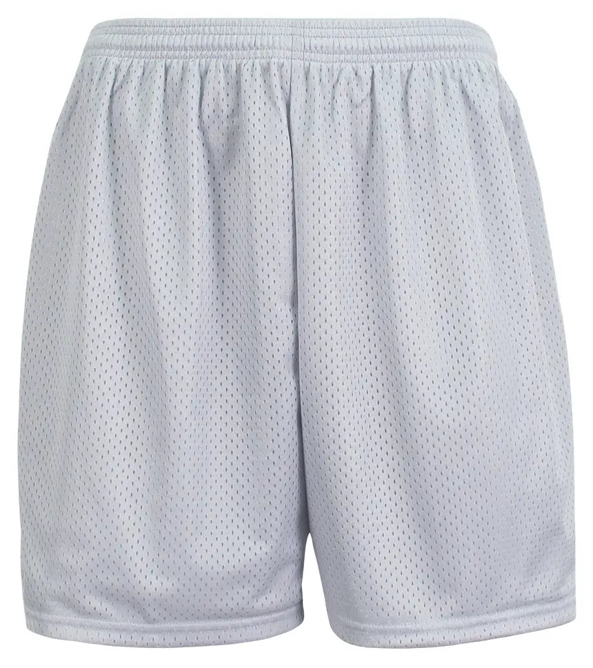 A4 Nb5294 Sprint 4’’ Lined Tricot Mesh Shorts - Silver - Light Gray / Youth Xs