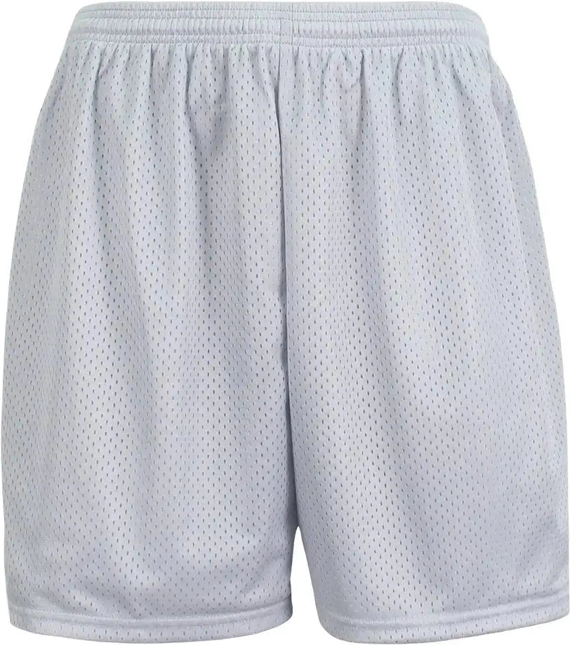 A4 Nb5294 Sprint 4’’ Lined Tricot Mesh Shorts - Silver - Light Gray / Youth Xs