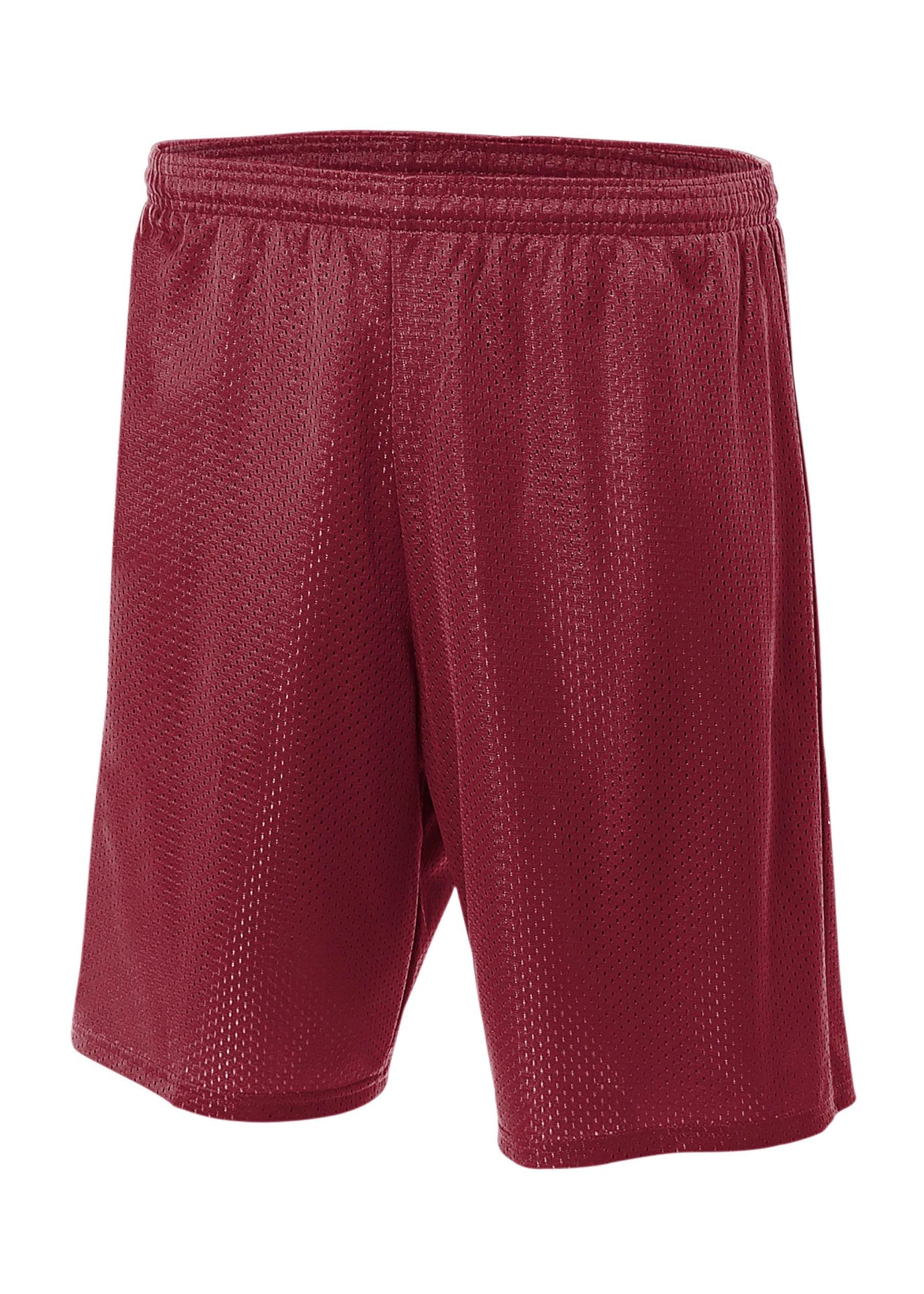 A4 Nb5301 Youth 6’’ Lined Tricot Mesh Short - Cardinal