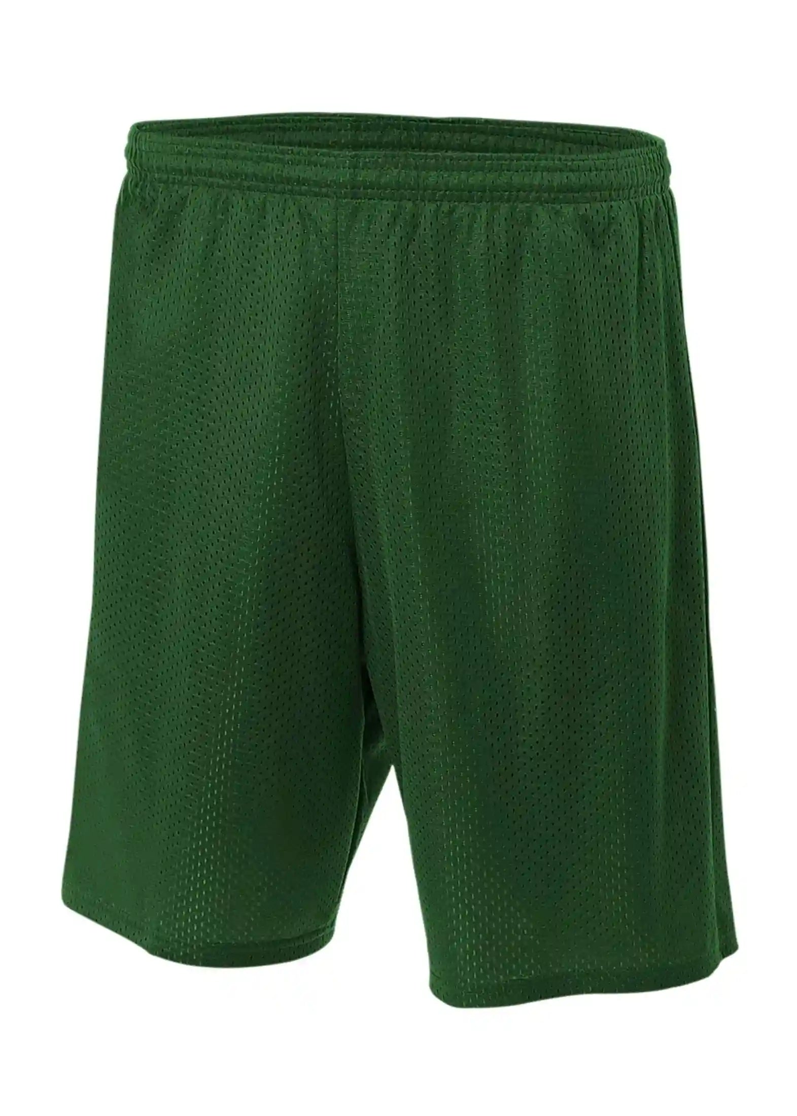 A4 Nb5301 Youth 6’’ Lined Tricot Mesh Short - Forest