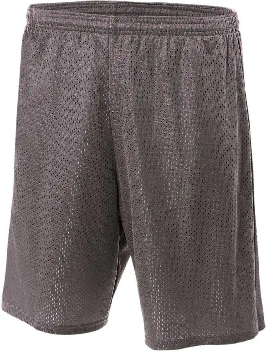 A4 Nb5301 Youth 6’’ Lined Tricot Mesh Short - Graphite