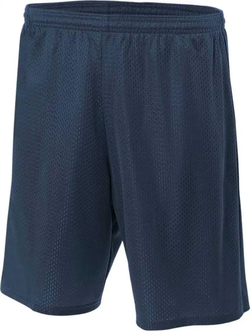 A4 Nb5301 Youth 6’’ Lined Tricot Mesh Short - Navy