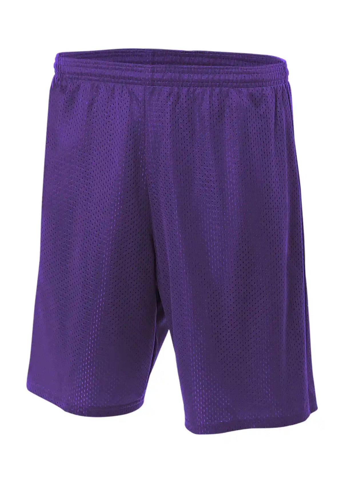 A4 Nb5301 Youth 6’’ Lined Tricot Mesh Short - Purple