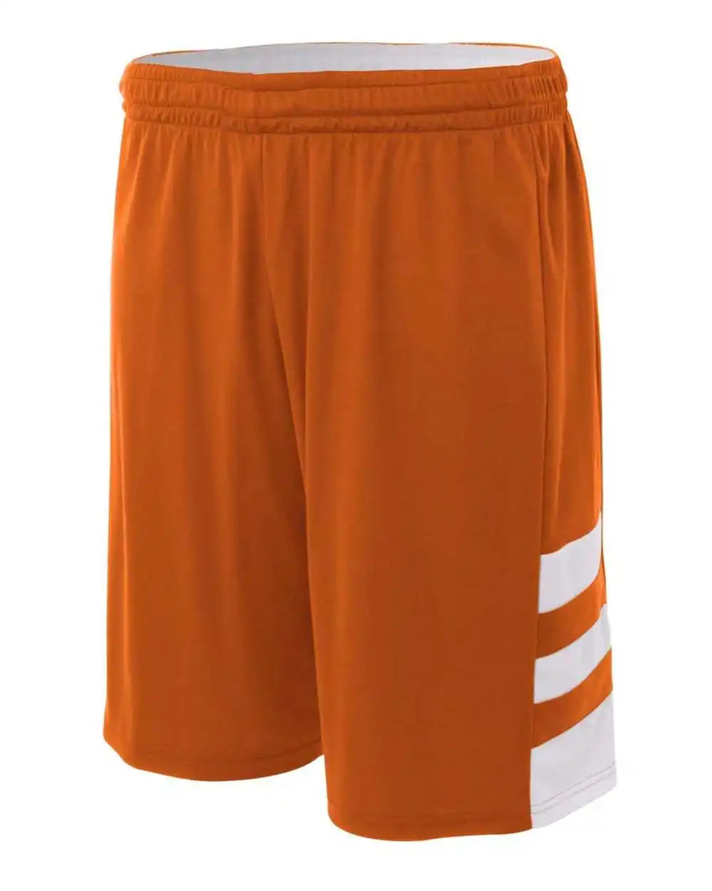 A4 Nb5334 8’’ Reversible Speedway Short - Orange White