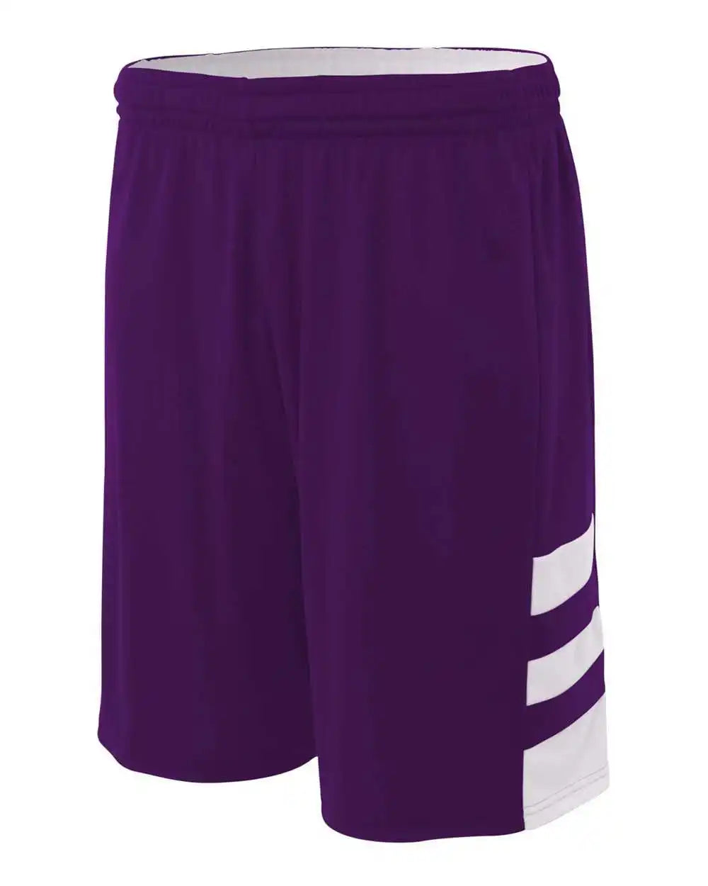 A4 Nb5334 8’’ Reversible Speedway Short - Purple White