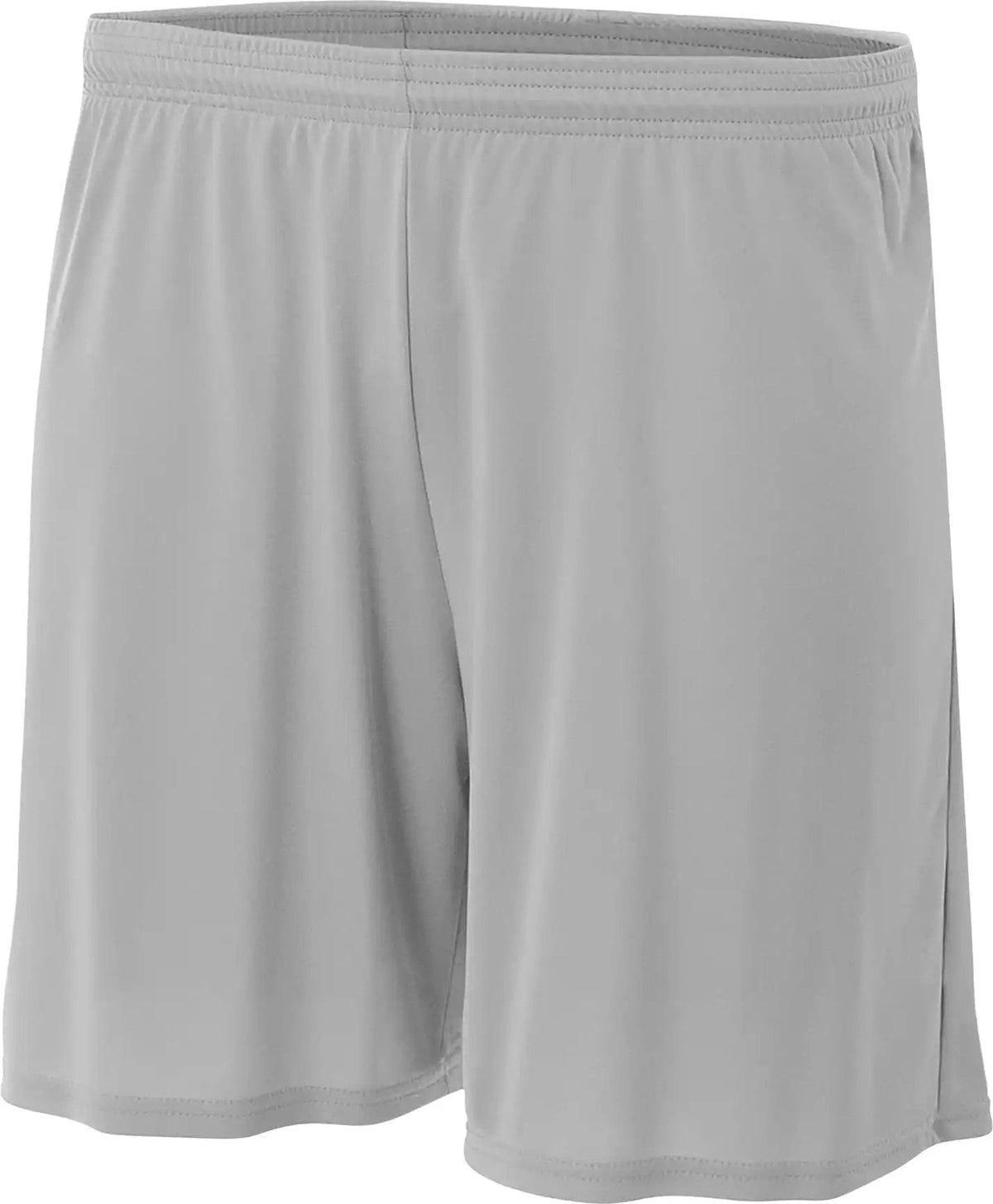 A4 Nb5387 4’’ Youth Cooling Performance Shorts - Silver - Light Gray / Xs