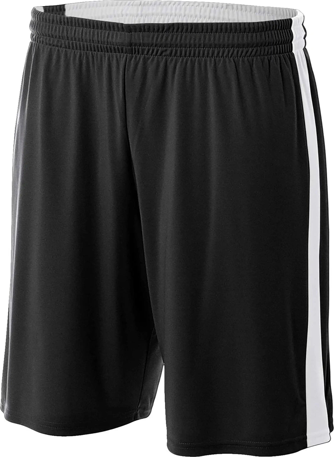 A4 Nb5388 6’’ Youth Reversible Moisture Management - Black/white - Black/white / s