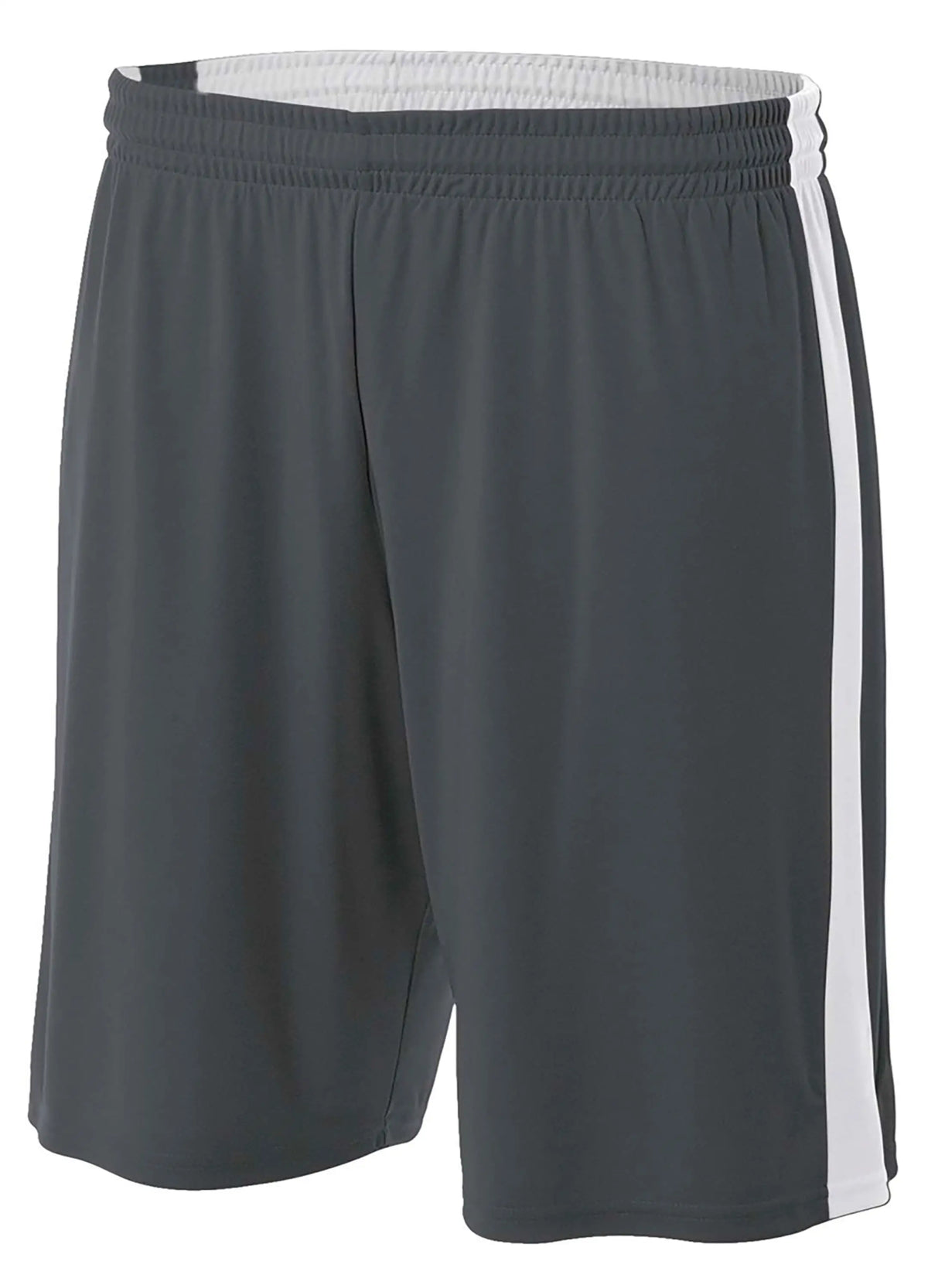 A4 Nb5388 6’’ Youth Reversible Moisture Management - Graphite White - Dark Gray / s