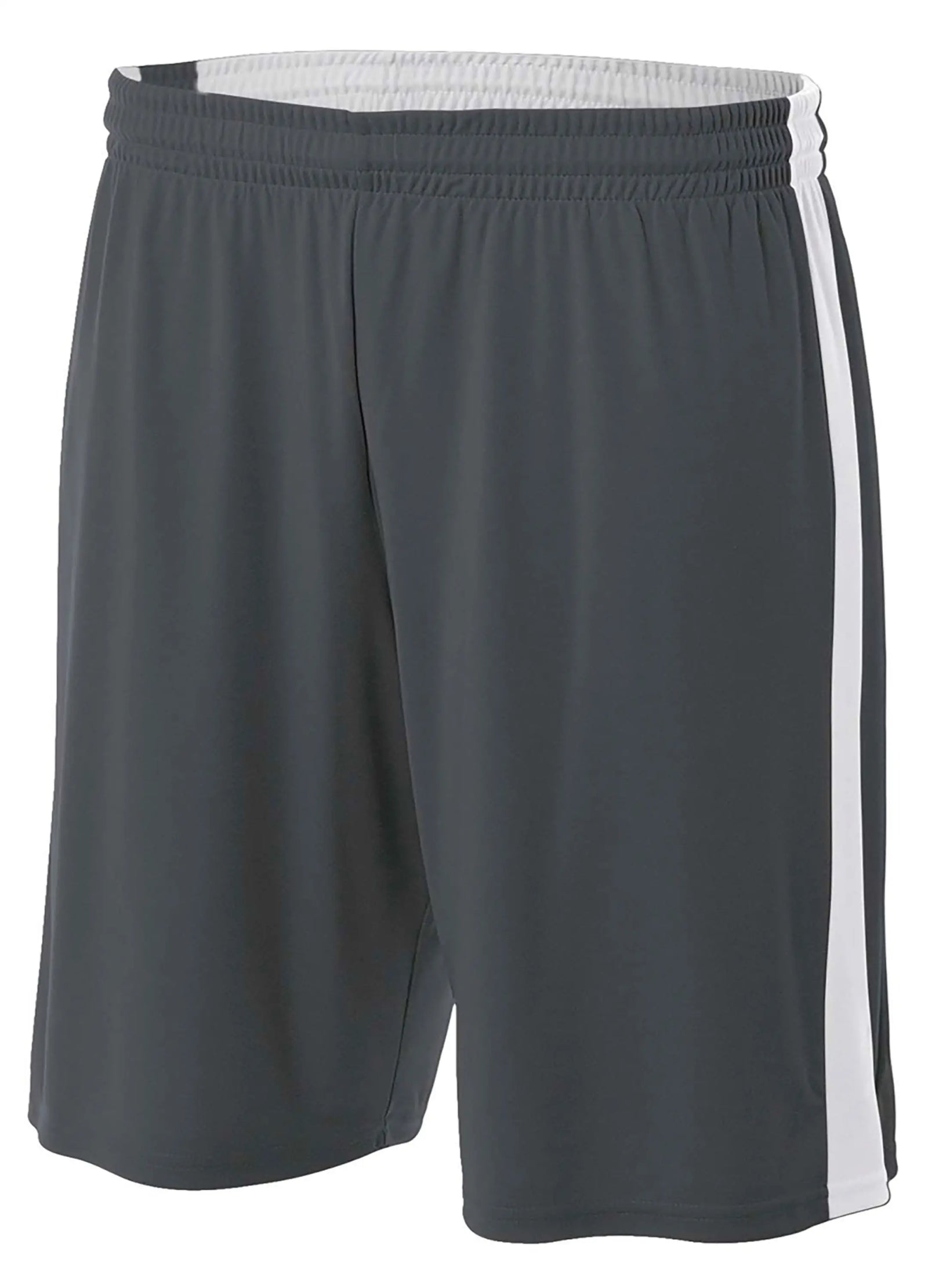 A4 Nb5388 6’’ Youth Reversible Moisture Management - Graphite White - Dark Gray / s