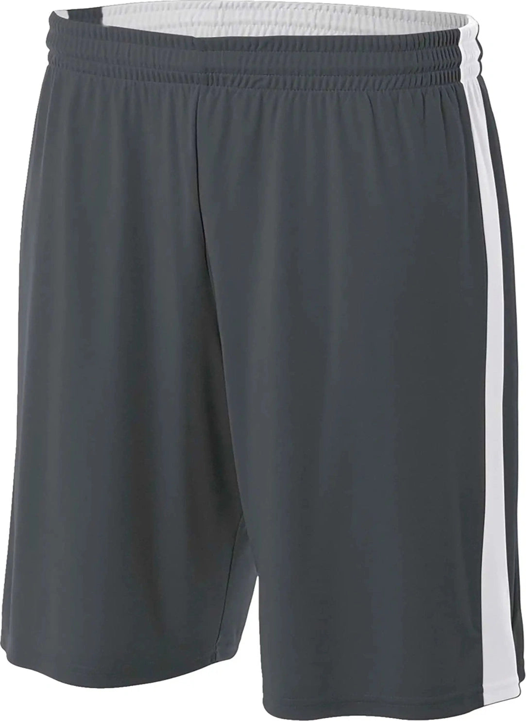 A4 Nb5388 6’’ Youth Reversible Moisture Management - Graphite/white - Graphite/white / s