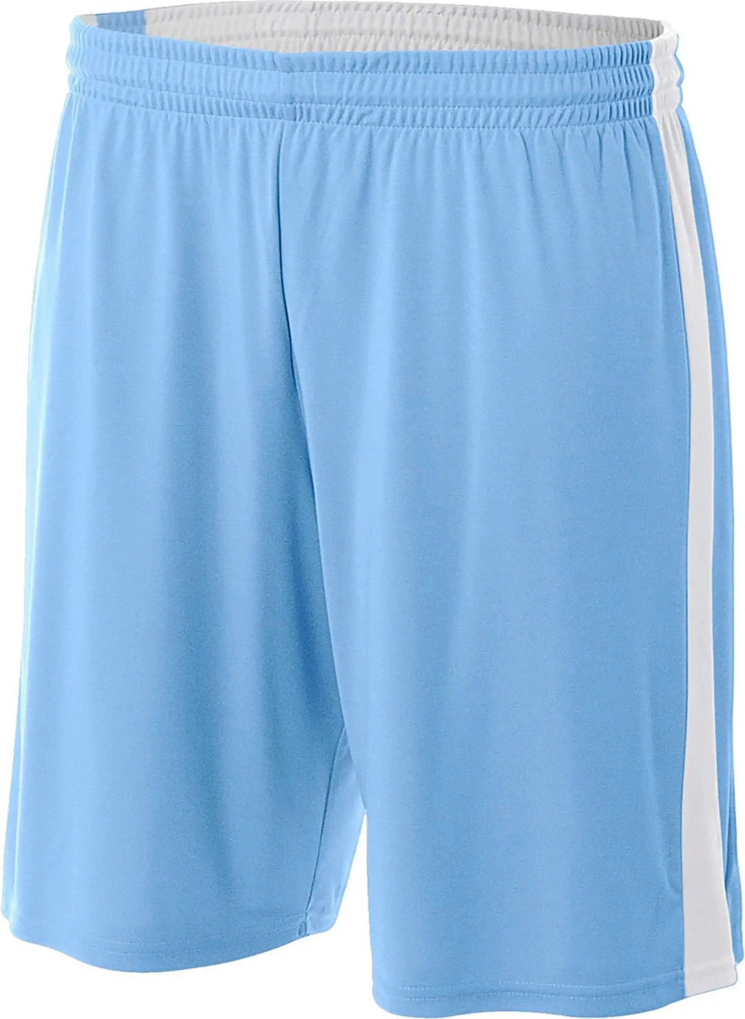 A4 Nb5388 6’’ Youth Reversible Moisture Management - Lt Blue/white - Lt Blue/white / s