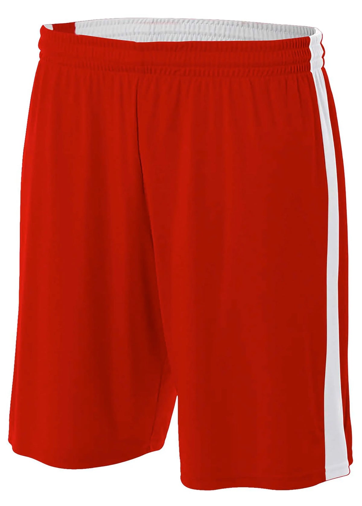 A4 Nb5388 6’’ Youth Reversible Moisture Management - Scarlet White - Red / s