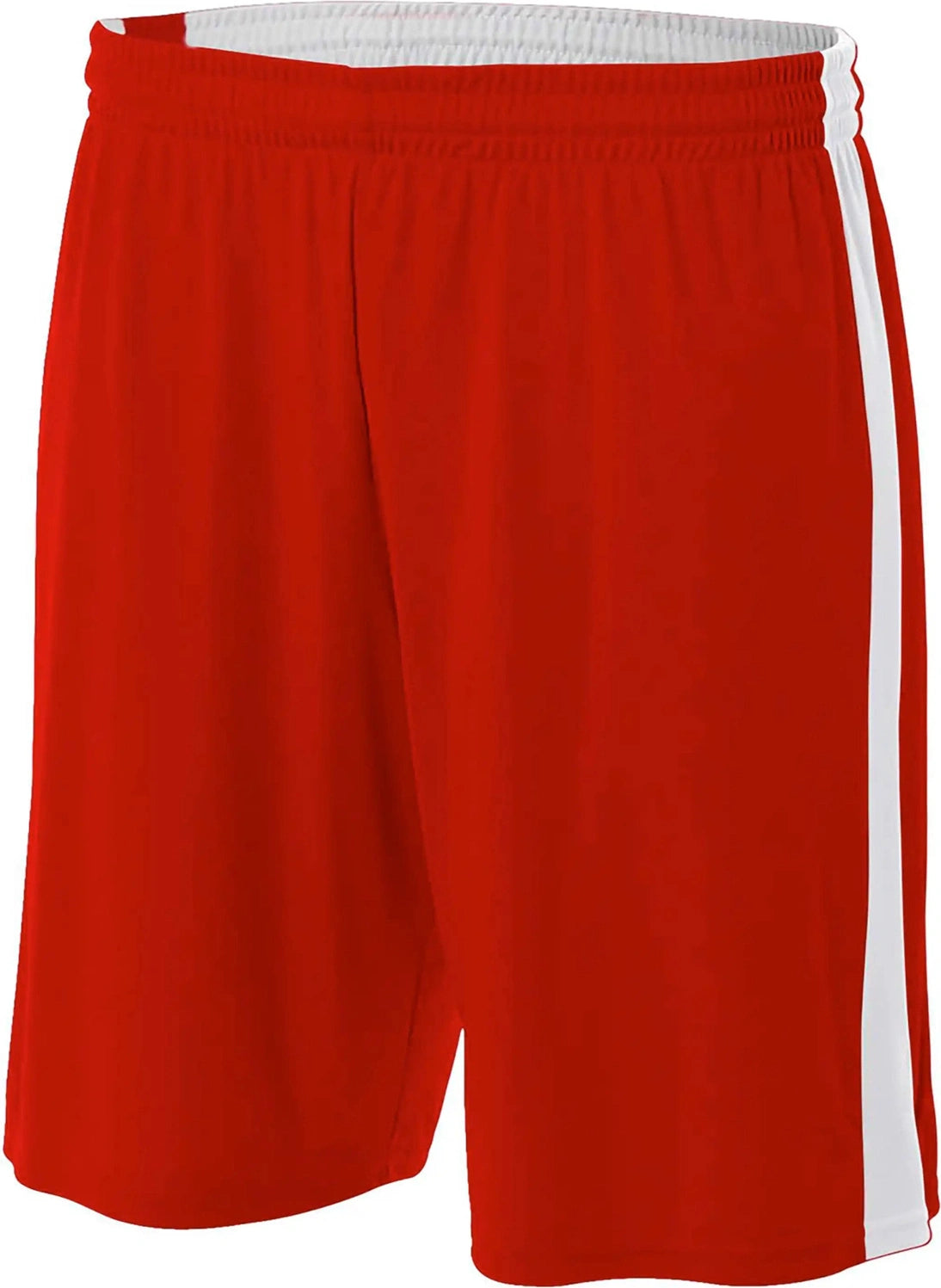 A4 Nb5388 6’’ Youth Reversible Moisture Management - Scarlet/white - Scarlet/white / s