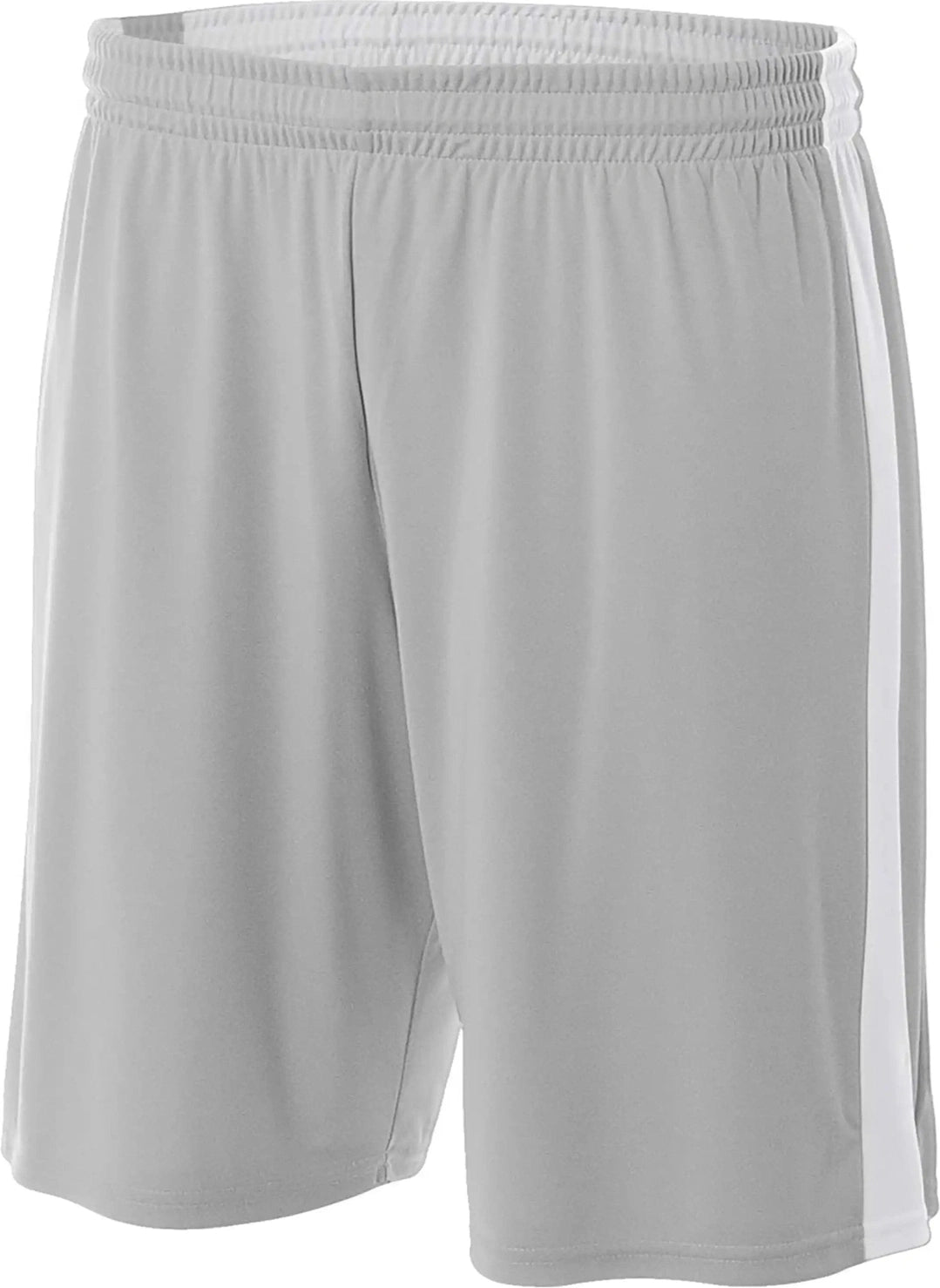 A4 Nb5388 6’’ Youth Reversible Moisture Management - Silver/white - Silver/white / s