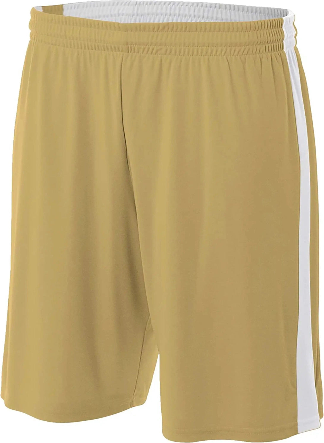 A4 Nb5388 6’’ Youth Reversible Moisture Management - Vegas Gold/white - Vegas Gold/white / s