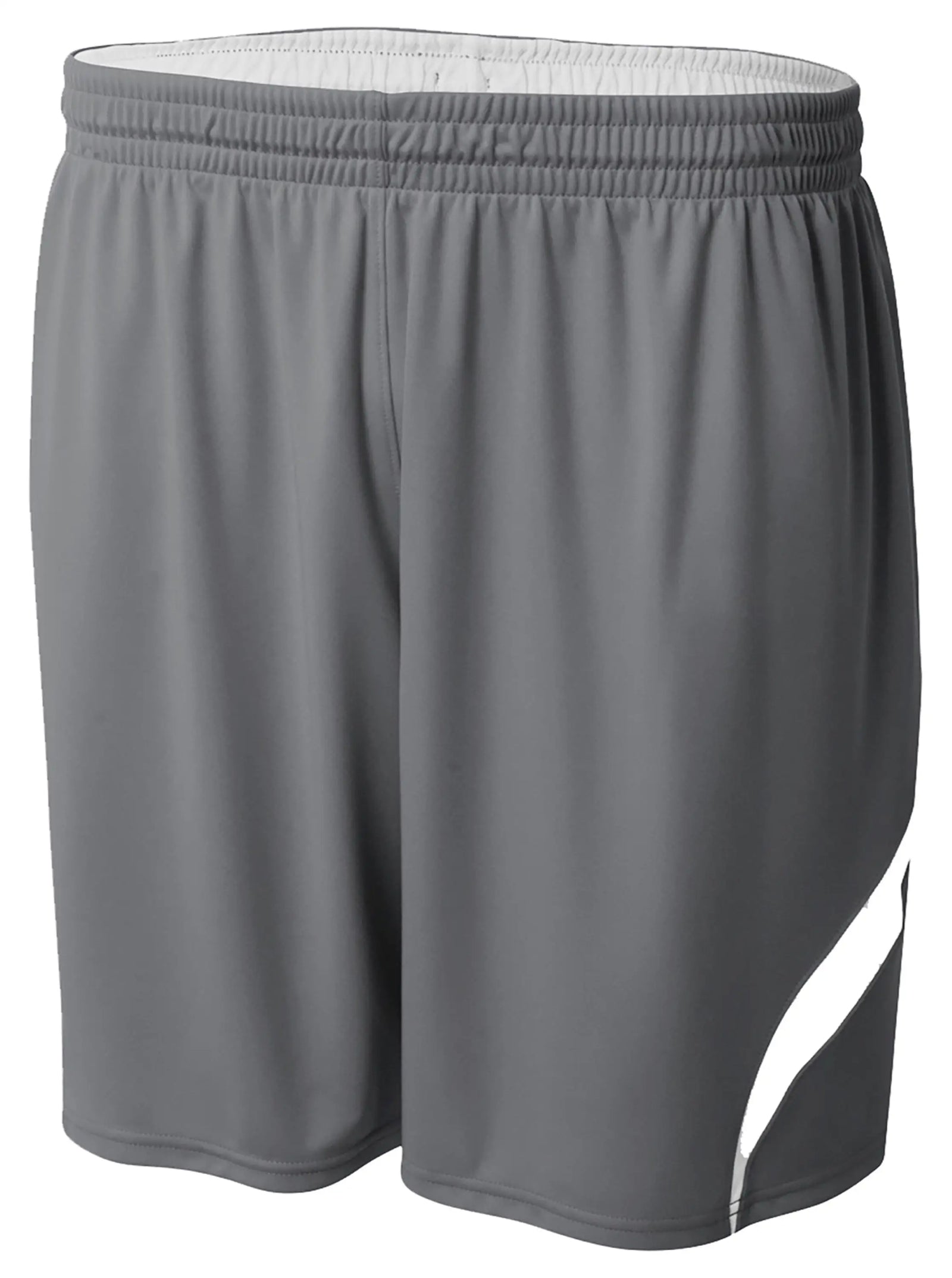 A4 Nb5389 6’’ Youth Double Rweversible Short - Graphite White - Dark Gray / Xs