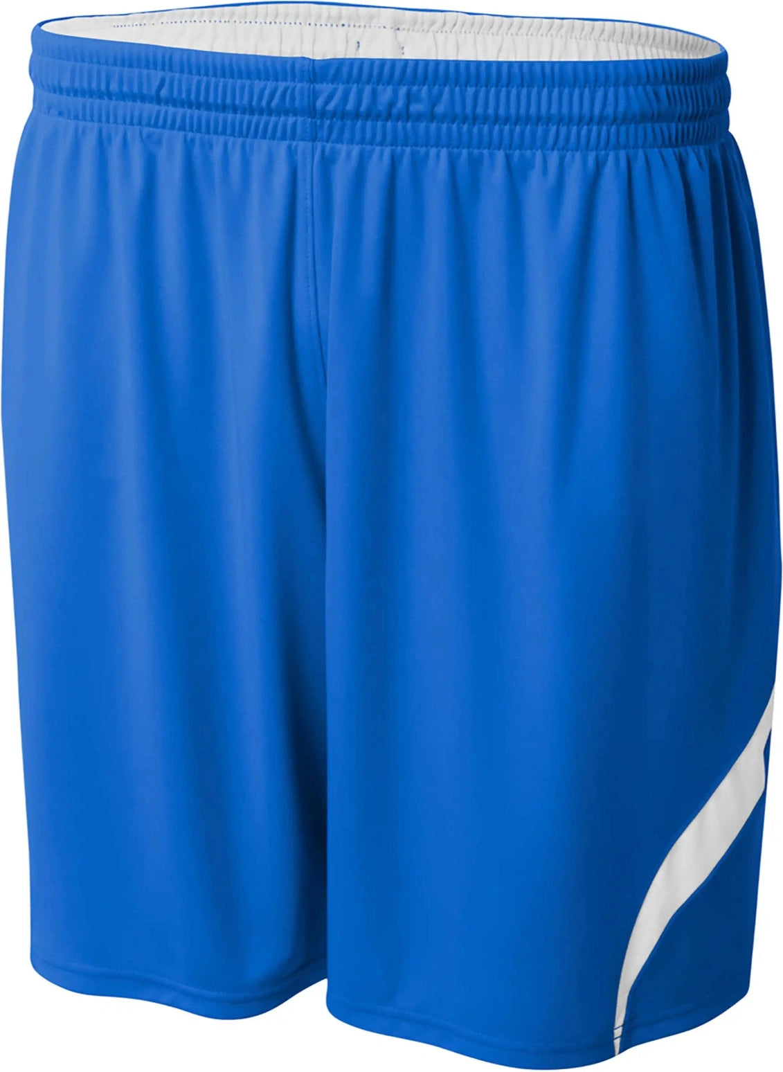 A4 Nb5389 6’’ Youth Double Rweversible Short - Royal White - Xs