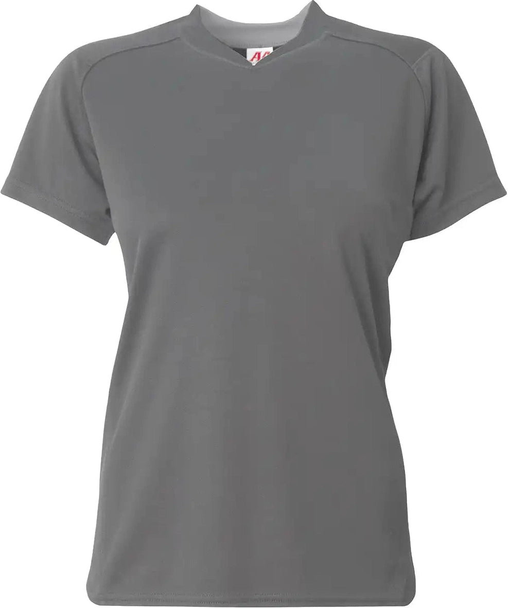 A4 Ng4197 Girl’s Pro Dna Softball Jersey - Grey - Gray / Girls s