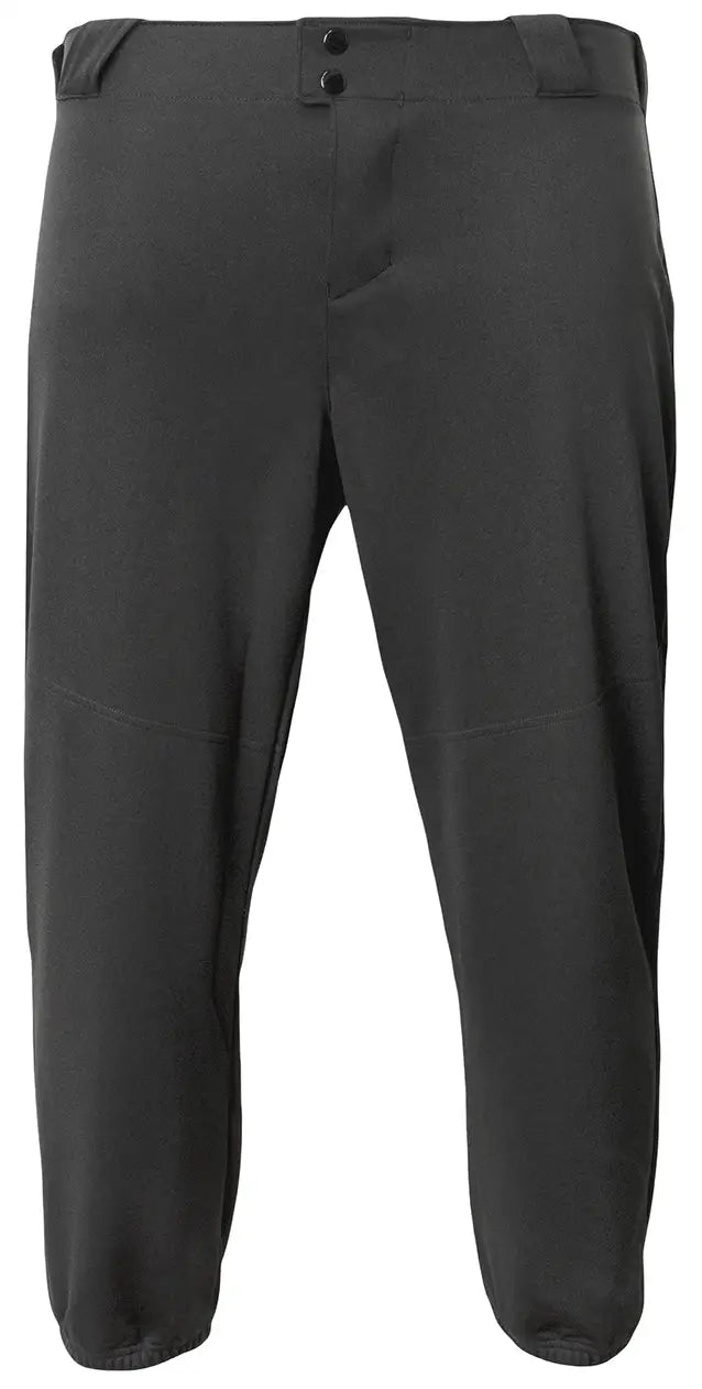 A4 Ng6209 Girl’s Pro Dna Softball Pant - Graphite - Dark Gray / Girls s
