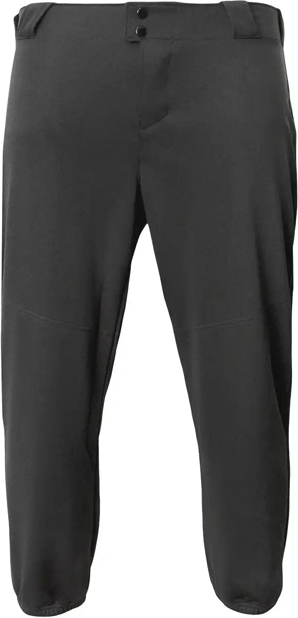 A4 Ng6209 Girl’s Pro Dna Softball Pant - Graphite - Dark Gray / Girls s