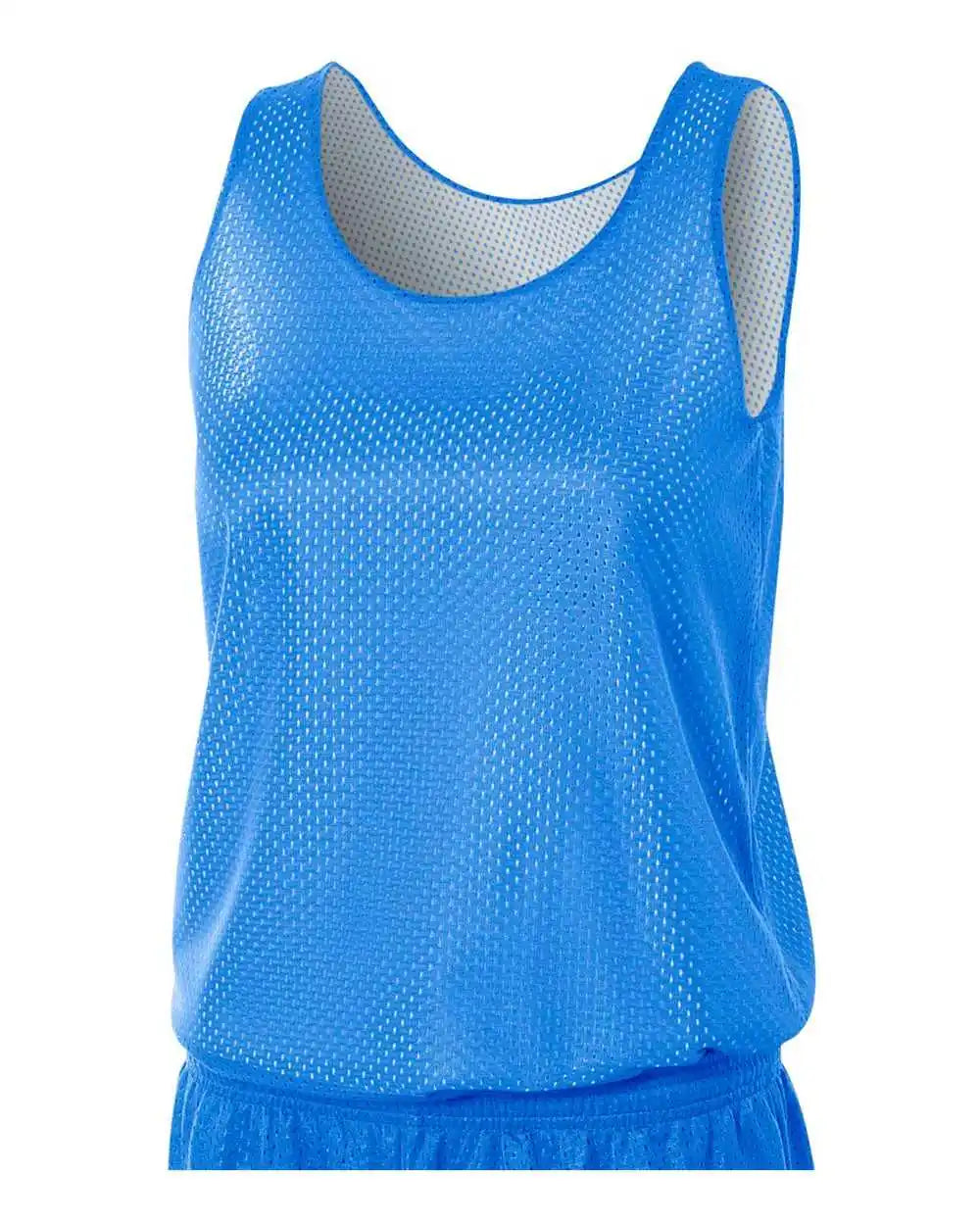 A4 Nw1000 Women’s Reversible Mesh Tank - Royal White