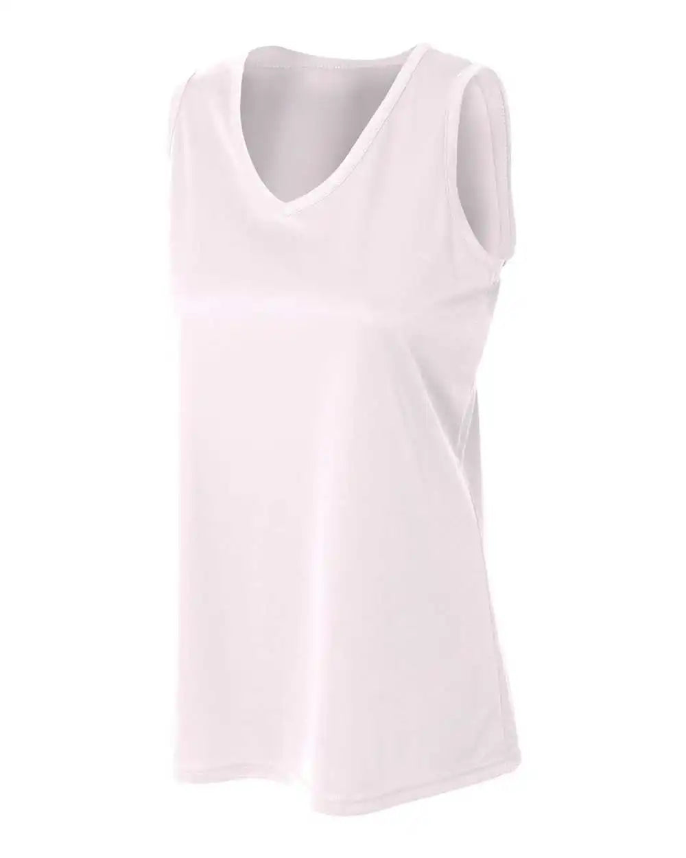 A4 Nw2360 Women’s Athletic Tank - White