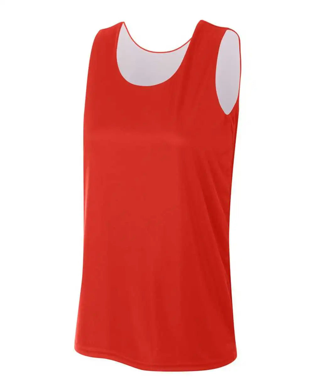 A4 Nw2375 Women’s Reversible Jump Jersey - Scarlet White