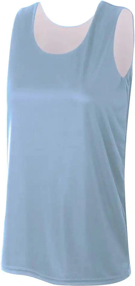 A4 Nw2390 Women’s Sprint Jump Reversible Jersey - Lt Blue White - Columbia / Ladies Xs