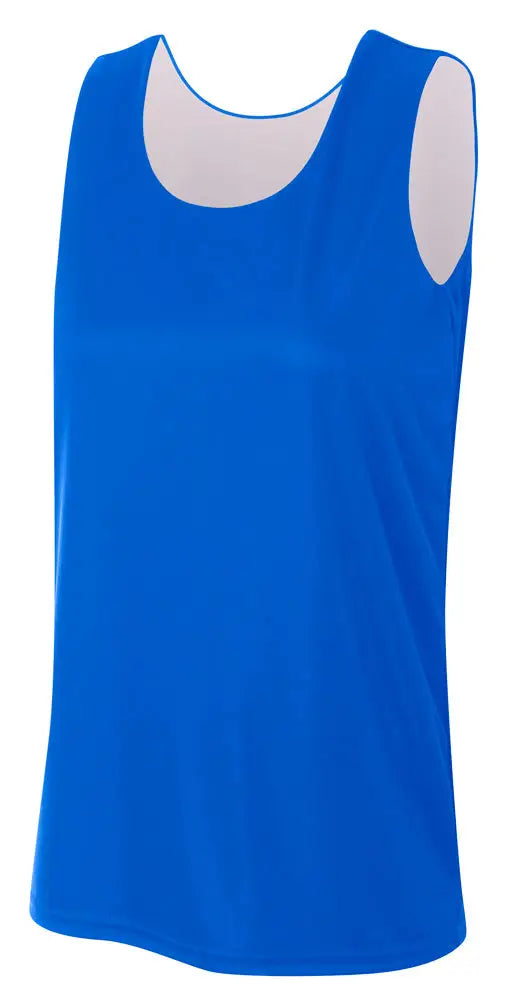 A4 Nw2390 Women’s Sprint Jump Reversible Jersey - Royal White