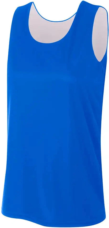 A4 Nw2390 Women’s Sprint Jump Reversible Jersey - Royal White - Ladies Xs