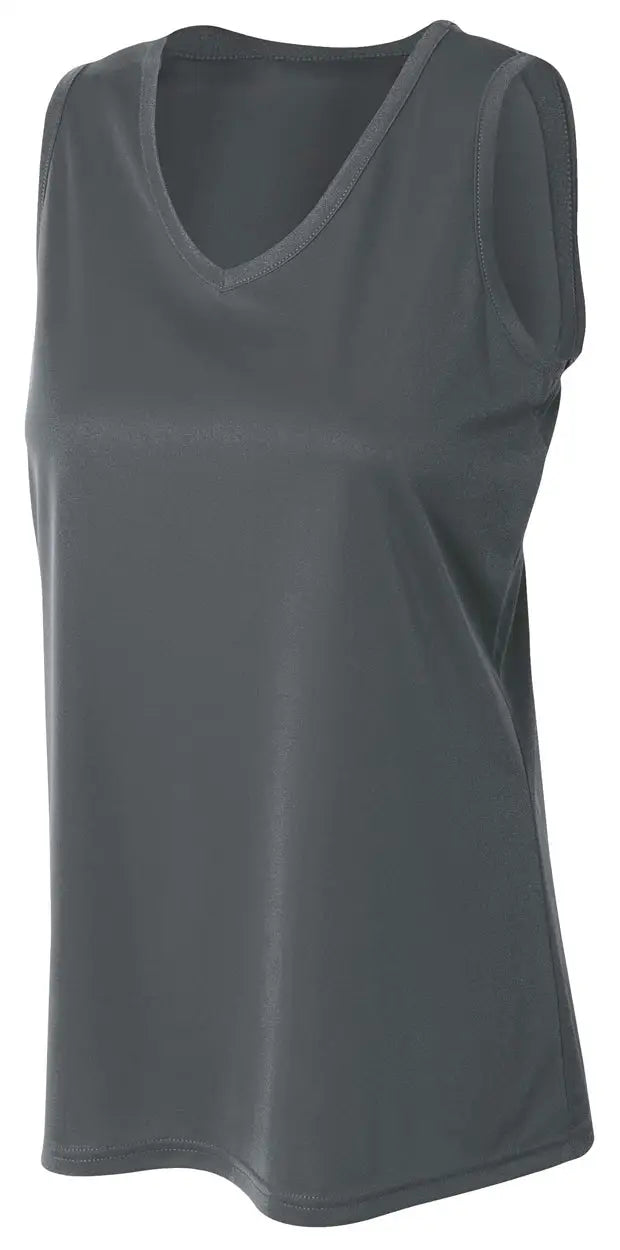 A4 Nw2502 Sprint Athletic Tank - Graphite