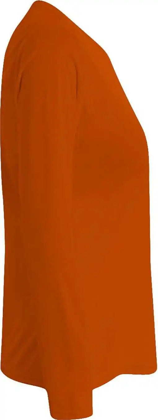 A4 Nw3002 Ladies’ Long Sleeve Cooling Performance Crew t Shirt Burnt Orange