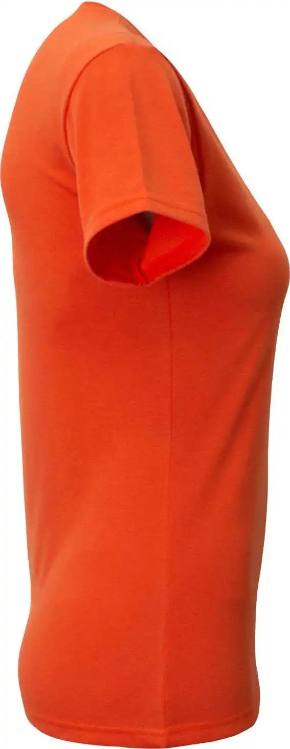 A4 Nw3013 Ladies’ Softek V-neck T-shirt - Athletic Orange