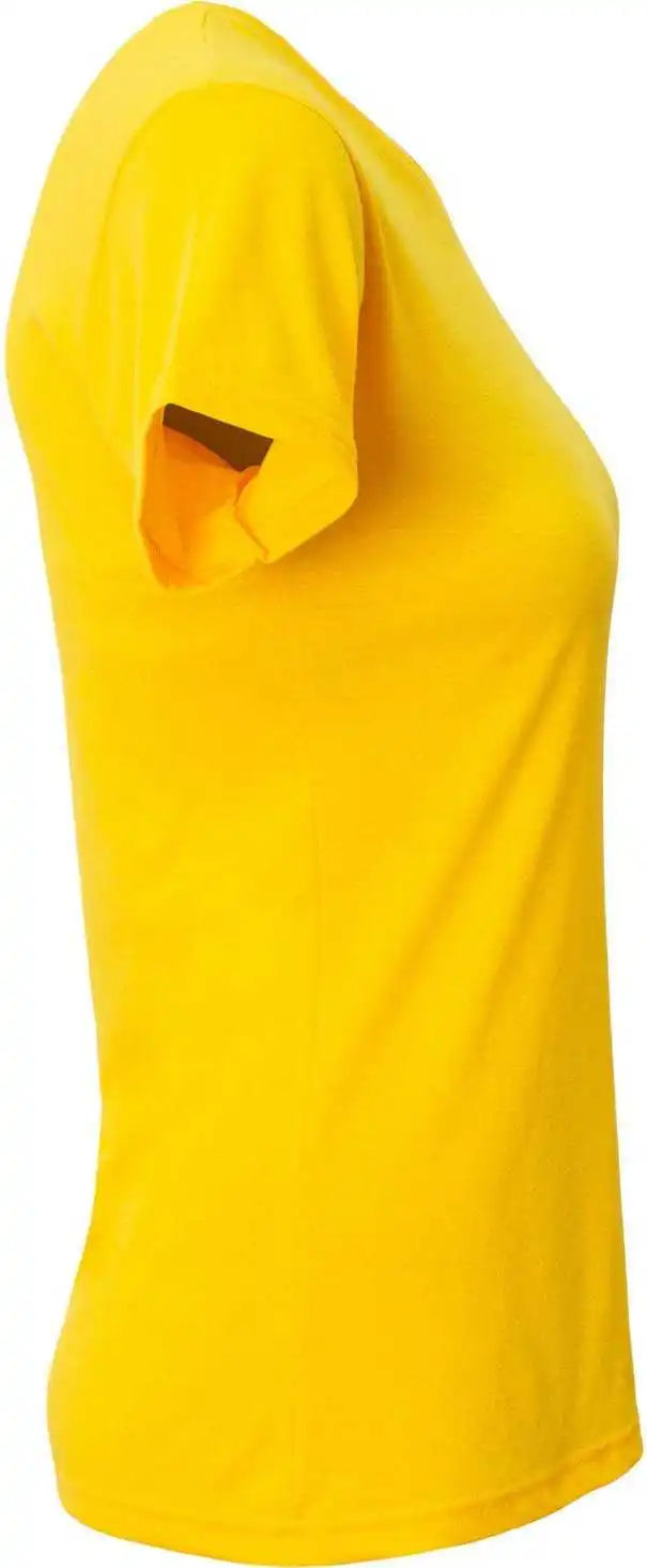 A4 Nw3013 Ladies’ Softek v Neck t Shirt Gold